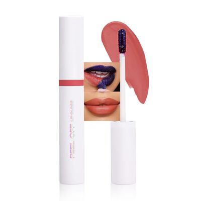 Hxssll Peel off Lip Stain Masque - Lip Liner Peel Off Lip Stain Tattoo, All Day Peel-Off Lip Tint,Long Lasting Waterproof Transfer-proof Lip Mask Peel Off Lip Gloss,Stay Lip Makeup C06#