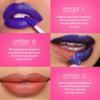 Hxssll Peel off Lip Stain Masque - Lip Liner Peel Off Lip Stain Tattoo, All Day Peel-Off Lip Tint,Long Lasting Waterproof Transfer-proof Lip Mask Peel Off Lip Gloss,Stay Lip Makeup C06# view 3