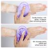 2 Pack Silicone Body Scrubber for Shower, Soft & Gentle Loofah Alternative for Sensitive Skin, Quick-Drying & Hygienic Body Wash Scrubber Brush for Women, Men & Kids (Purple & Pink) view 4
