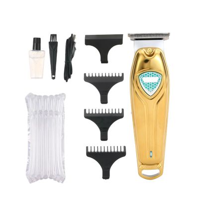 Electric Hairdresser Carving Scissors USB Rechargeable Oil Head Electric Pusher 0 Cutter Head Hairdresser V-911 Hair Clipper(No Box)