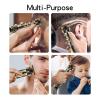Electric Hair Clipper Professional USB Cordless Clipper Professional Beard Trimmer Haircut Grooming Kit Hair Cutting Machine(7) view 3
