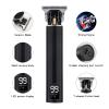 Barber Professional LCD T9 Hair Clipper Rechargeable Electric Finish Hair Cutting Machine Beard Trimmer for Men Shaver Cordless view 3