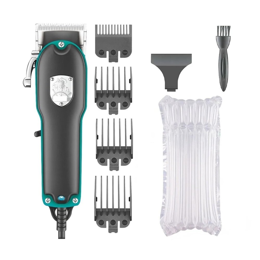 Hair Clipper Professional Hair Cutting Machine Electric Wired Hair Clipper Adjustable Trimmer for Men V 123(Without Box)