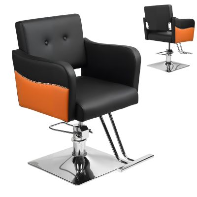 Salon Chair, Salon Chair for Hair Stylist with Heavy Duty Hydraulic Pump, 360 Degrees Rolling Swivel Vanity Chairs, 360 Swivel Adjustable Spa Beauty Equipment, Hair Stylist Women Man for Barbershop