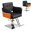 Salon Chair, Salon Chair for Hair Stylist with Heavy Duty Hydraulic Pump, 360 Degrees Rolling Swivel Vanity Chairs, 360 Swivel Adjustable Spa Beauty Equipment, Hair Stylist Women Man for Barbershop view 1