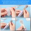 30 Pcs Makeup Brush Covers for Travel, Plastic Cosmetic Brush Protectors-Guard, Make Up Brush Cover Head Sleeves for Storage, Travel and Home view 3