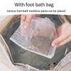 Portable Foldable Foot Bath Basin - Multifunctional Insulated Foot Soaking Tub & Laundry Bucket, 5-Layer Insulation with Cover, Ideal for Knee Fumigation & Relaxation. view 4