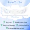 6 Pcs Glitter Freckles for Women Holographic Face and Body Glitter Tattoo Sparkle Waterproof Sparkle Face Speckles Patches Cute Star Temporary Tattoo Makeup Accessories for Festival Rave view 2