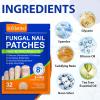 Extra Strength Toenail Treatment - 32 Pcs Nighttime Nail Patches, Overnight Toe Nail Treatments for Damaged Nails Foot Nails Repair and Care, 8-Hour Restores Healthy Appearance view 3