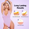 Waxers Wax Roller Kit for Hair Removal Lavender Roll on at Home Waxing Kits for Women & Men for Coarse & Thick Hair with Heater & Strips view 4