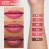 JUAAZIN Cerise Matte Lipstick Crayon - High Pigment Creamy Formula, Waterproof Long Lasting, Smooth Glide Application, Non-Sticklipstick, Ultra Thin Lightweight, Velvet Matte Lip Feel for Women 02# view 3