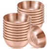 Vesici 16 Pcs Stainless Steel Facial Bowls 3.35 Inches Esthetician Mixing Bowls Esthetician Supplies for Women Skincare Salon Cosmetic Spa Home Use (Rose Gold) view 1