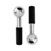 Betyura Ice Globes for Face & Eyes  Unbreakable Stainless Steel Cooling Cryo Sticks, Hot & Cold Facial Roller for Puffiness, Dark Circles & Daily SkincareBlack view 1