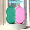 2 Pcs Bath Sponges for Shower,Ymapinc Green and Pink Loofah Soft Bath Sponge, Reusable Body Sponge for Women & Men,Shower Sponges for Body, Exfoliating Soft Loofah for Sensitive Skin view 3