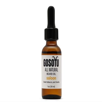 GOSOTU beard oil, All natural, Made in the USA, Promotes healthy beard growth