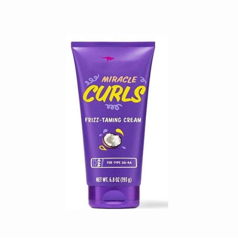 Ausssie Miracle Curls Frizz Taming Curl Cream - Coconut & Jojoba- 6.8 fl oz (Pack of 1)
