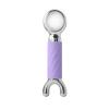 Betyura Ice Globes for Face & Eyes  Dual-Head Stainless Steel Facial Cryo Sticks with Silicone Grip, Cooling Globes to Reduce Puffiness Wrinkles - Purple view 1