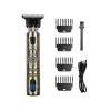 Digital Display Stainless Steel Cutter Head Professional T9 Hair Trimmer Metal Body Electric Shaver for Men Waterproof Wallpaper(Skeleton) view 1