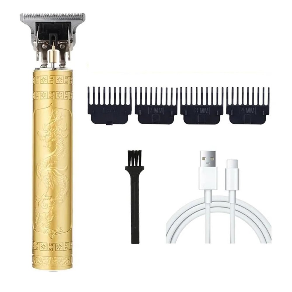 Hair Clipper Electric Clippers New Electric Men Retro T9 Style Buddha Head Carving Oil Head Trimmer(ABS 2)