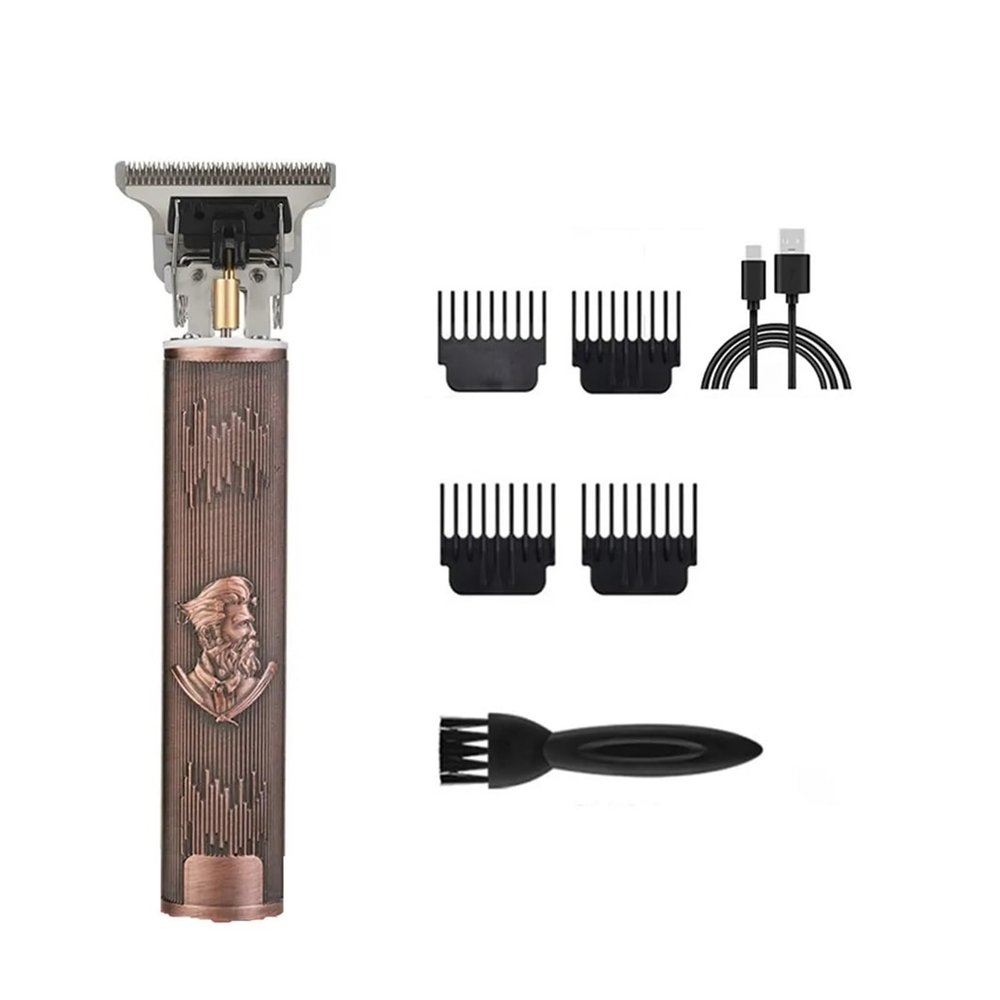 Hair Clipper Electric Clippers New Electric Men Retro T9 Style Buddha Head Carving Oil Head Trimmer(ABS 9)