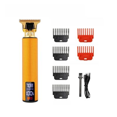 Vintage T9 Cordless 0mm Professional Hair Clippers Electric Trimmers for Men Clipper Hair Cutting Machine(Digital Display 11)