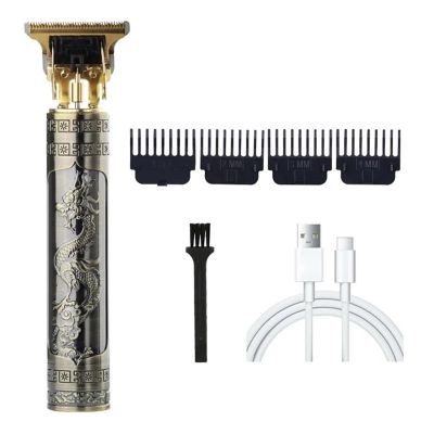Vintage T9 Electric Cordless Hair Cutting Machine Professional Hair Barber Trimmer for Men Clipper Shaver Beard