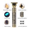 Electric Hair Clipper Professional USB Cordless Clipper Professional Beard Trimmer Haircut Grooming Kit Hair Cutting Machine(ABS Dragon) view 4