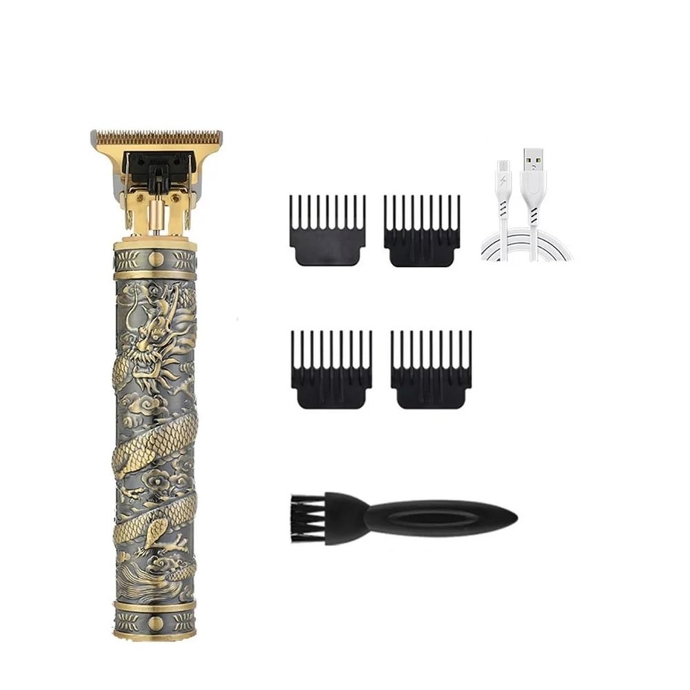 Hair Clipper Electric Clippers New Electric Men Retro T9 Style Buddha Head Carving Oil Head Trimmer(ABS 11)