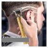 Hair Clipper Electric Clippers New Electric Men Retro T9 Style Buddha Head Carving Oil Head Trimmer(ABS 11) view 3