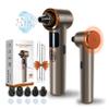 Blackhead Remover Vacuum with Heating, Blackhead Extractor 3 Adjustable Suction Levels 9 Modes, Pore Vacuum Blackhead Suction Remover, Comedone Extractor Kit for Deep view 1