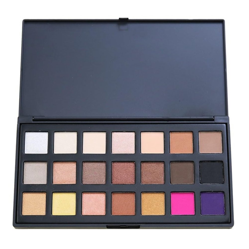 OOAYDYWO 21 Color Eye Shadow Plate Earth Smoke Makeup Bead Matte