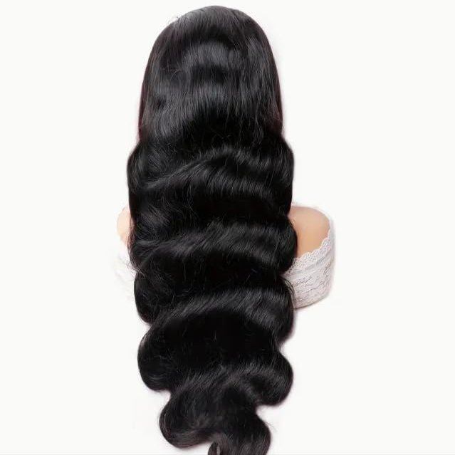 13x4 Breathable Lace Front Wig - 180 Density Pre-Plucked Baby Hair & Body Wave | Invisible HD Lace Base (18inche's)
