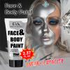PASNOWFU Silver Face Paint 70ml Large Capacity - Non-Toxic Washable Body Paint for Halloween Skeleton Ghost Looks, Full Coverage Face Body Paint for Halloween SFX Cosplay Makeup ,Costume Events view 2