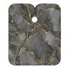 RPLIFE Black Grey Marble Hair Salon Cape, Hairdresser Cape Washable, Salon Capes Clients Waterproof view 1