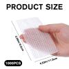 1000 Sheets Breathable Hair Perm Papers, Thin Mesh Perm Papers for Hair, End Paper for Hairs, Salon End Paper, Professional Styling Accessories view 2