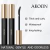 AKOIIN Mascara for Women,Volumizing,Incredible Length,Long-Stay,Zero Clumps,Hypoallergenic (Black) view 2