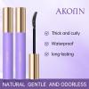AKOIIN Mascara for Women,Volumizing,Incredible Length,Long-Stay,Zero Clumps,Hypoallergenic (Purple) view 2