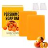 Deodorizing Persimmon Soap, Japanese Persimmon Soap, ersimmon oap for Old People Smell, Handmade Natural Soaps for Better Skin, Made for Sensitive & Mature Skin (2) view 1