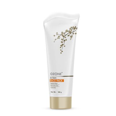 Oz..one.D-Tan Face Pack | Enriched with Aloe Vera, Zinc Oxide & Kaolin | Detan Face Pack For Men & Women | All Skin Types Tan Removal, Replenishes & Hydrates Skin | 100gm (Pack of 1)