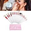 20pcs Makeup Brushes Set | Foundation Blush Powder Concealers Eye Shadows | Vegan Cosmetic Brushes with Storage Bag view 3
