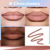 KIMUSE 2PCS Lip Stain Peel Off - Long Lasting Waterproof Matte Lip Tint, Transfer-Resistant & Smudge-Proof, Highly Pigmented, Stay On All Day, Vegan & Cruelty-Free view 4