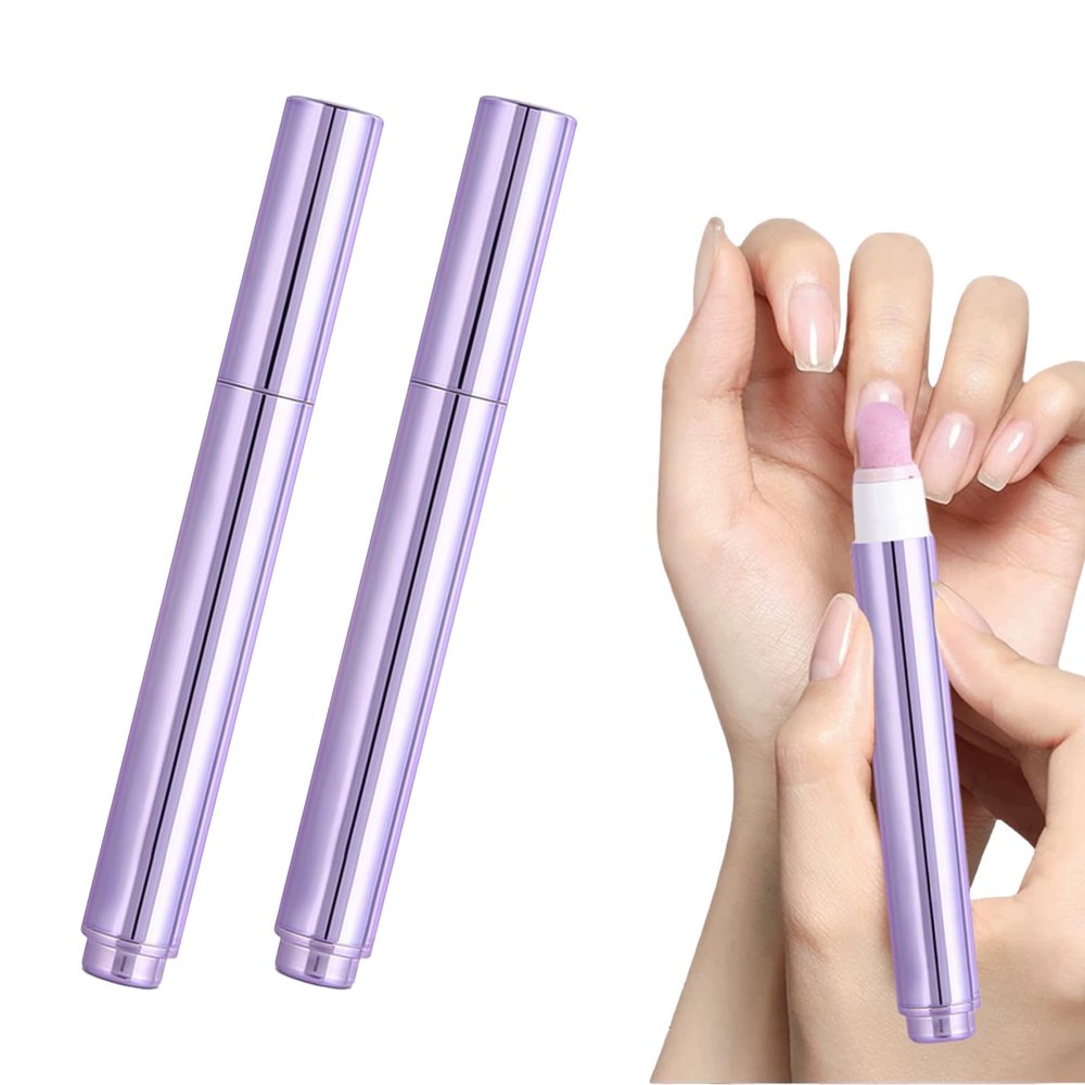 3 in 1 Nail Care Pen, 2025 New Cuticle Pusher Nail Oil Pen with Ceramic Tip, Cuticle Treatment for Hangnails, Nail Cuticle Remover Pen for Dry and Damaged Nails (2)