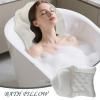 Bathtub Pillow | 4D Bathtub Head Pillow | Cushion with Suction Cups Promoting Relaxation Soaking for Bathroom Shower Spa Home Apartment Outdoor Camping Women Men view 3
