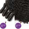 Burmese Curly Closure Human Hair 5x5 HD Lace Closure 100% Unprocessed 14A Raw Virgin Hair 3C4A Burmese Curly Human Hair with Spiral Curls Pre Plucked With Baby Hair Natural Black Color 18inch view 3