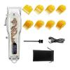 Hair Clipper Set Electric Hair Trimmer for Men Shaver Razor Professional Men's Cutting Machine Wireless Barber USB(Set 4) view 1