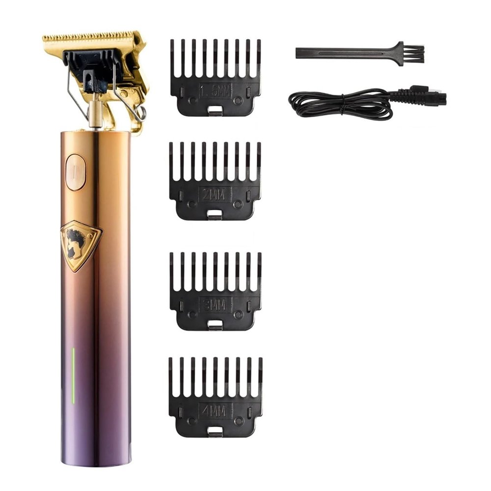T9 USB Electric Hair Cutting Machine Rechargeable Cut Hair Clipper Man Shaver Trimmer for Men Barber Professional Beard Trimmers(Colorful)