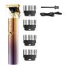 T9 USB Electric Hair Cutting Machine Rechargeable Cut Hair Clipper Man Shaver Trimmer for Men Barber Professional Beard Trimmers(Colorful) view 1