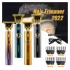 T9 USB Electric Hair Cutting Machine Rechargeable Cut Hair Clipper Man Shaver Trimmer for Men Barber Professional Beard Trimmers(Colorful) view 2
