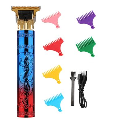 Vintage T9 Electric Cordless Hair Cutting Machine Professional Hair Barber Trimmer for Men Clipper Shaver Beard Lighter(Plastic 13)