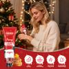 50 Pack Christmas Hand Cream Gifts Set, Bulk Hand Lotion for Party Favors, Moisturizing Mini Hand Lotion , Travel Size Hand Cream for Dry Skin, Ideal Christmas Gifts for Women, Coworkers, Teachers view 4